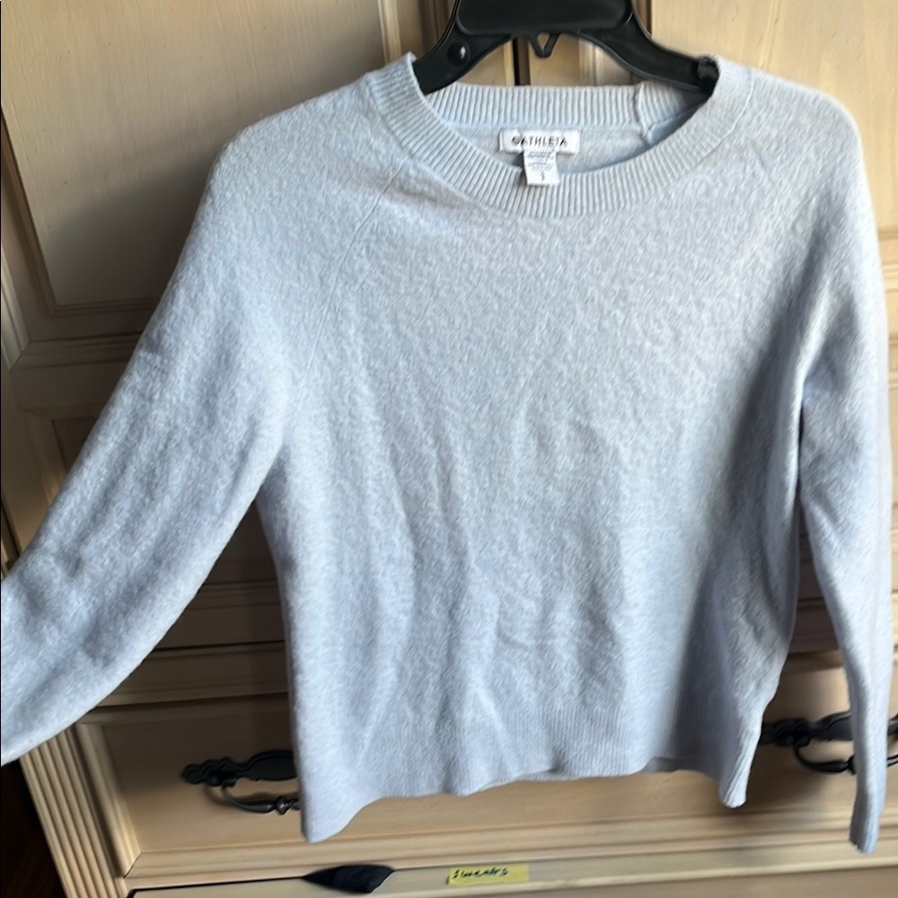 Athleta Crew Neck Sweater Lightweight Knit